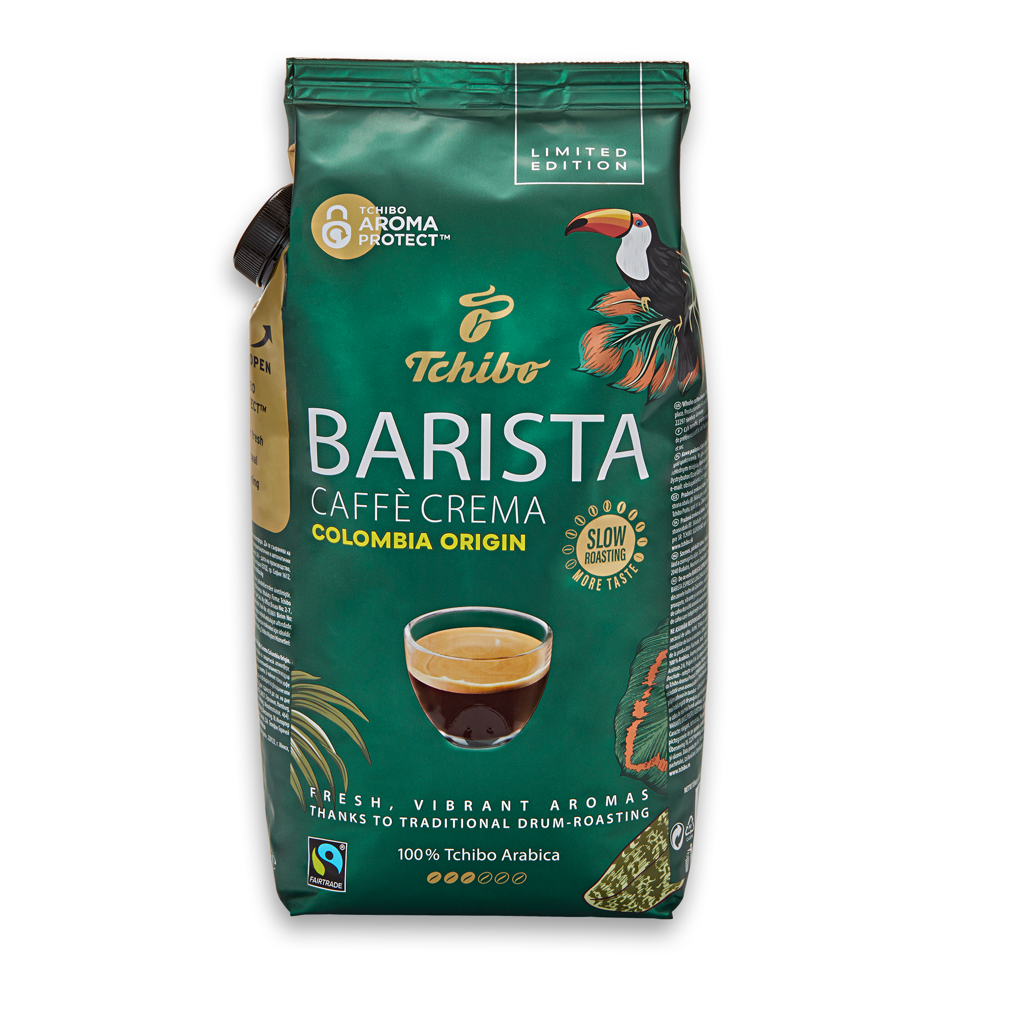Barista Caffè Crema Colombia Origin