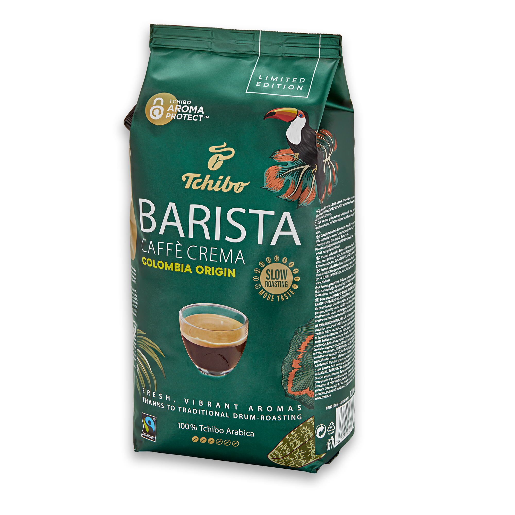 Barista Caffè Crema Colombia Origin
