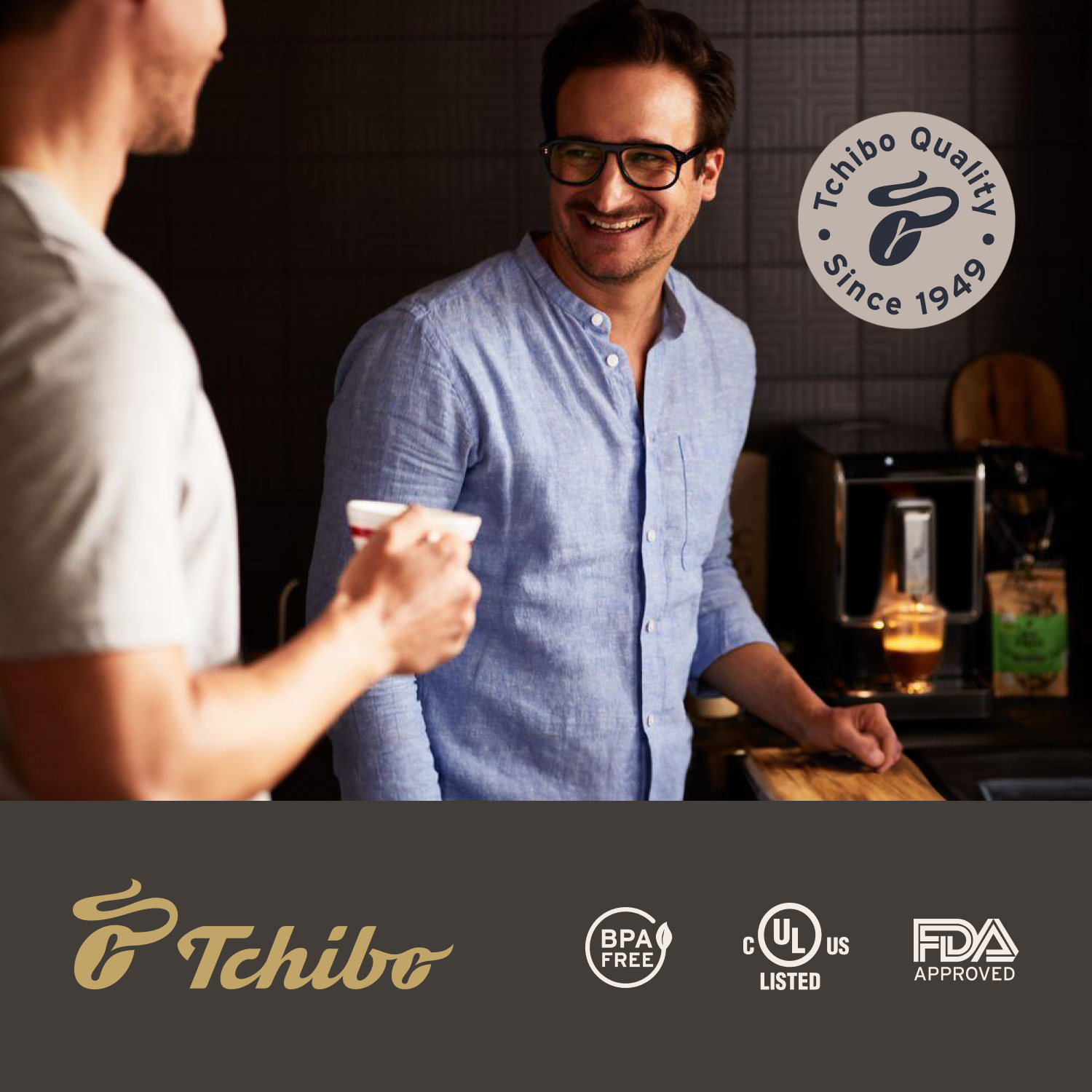 The Tchibo with Bestselling Coffees