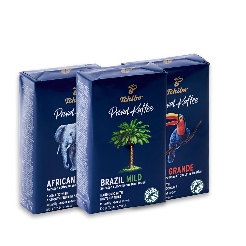 Privat Kaffee Ground Bundle 3x8.8oz