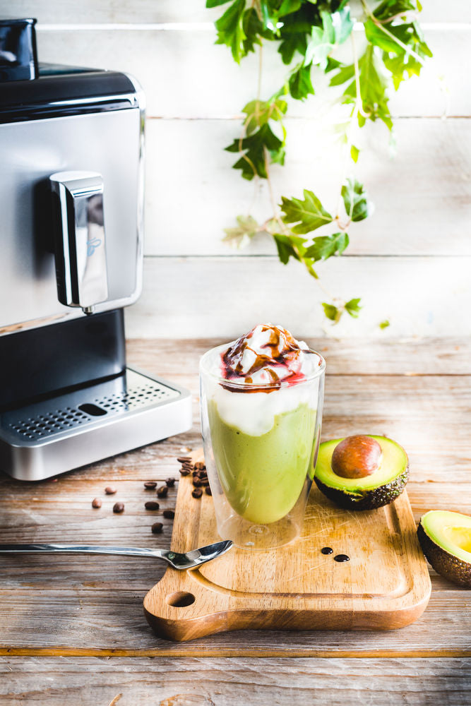 Guacaccino: Avocado Iced Coffee Frappe
