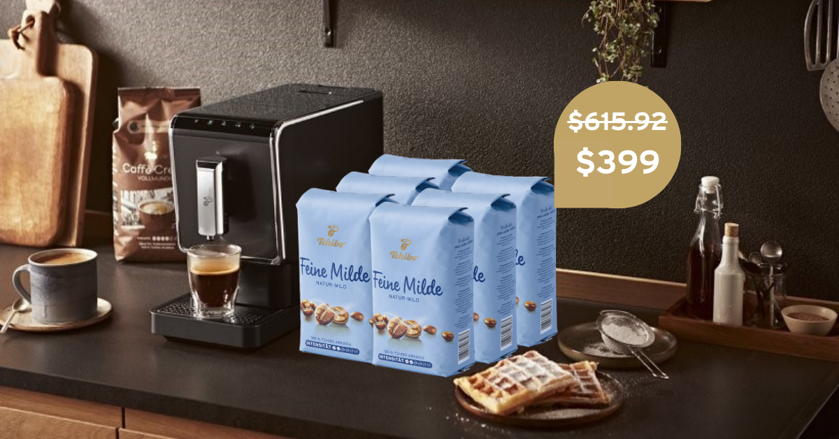 Tchibo coffee machine cheap