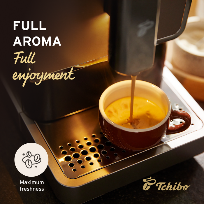 The Tchibo Coffee & Espresso Machine Automatic with Grinder