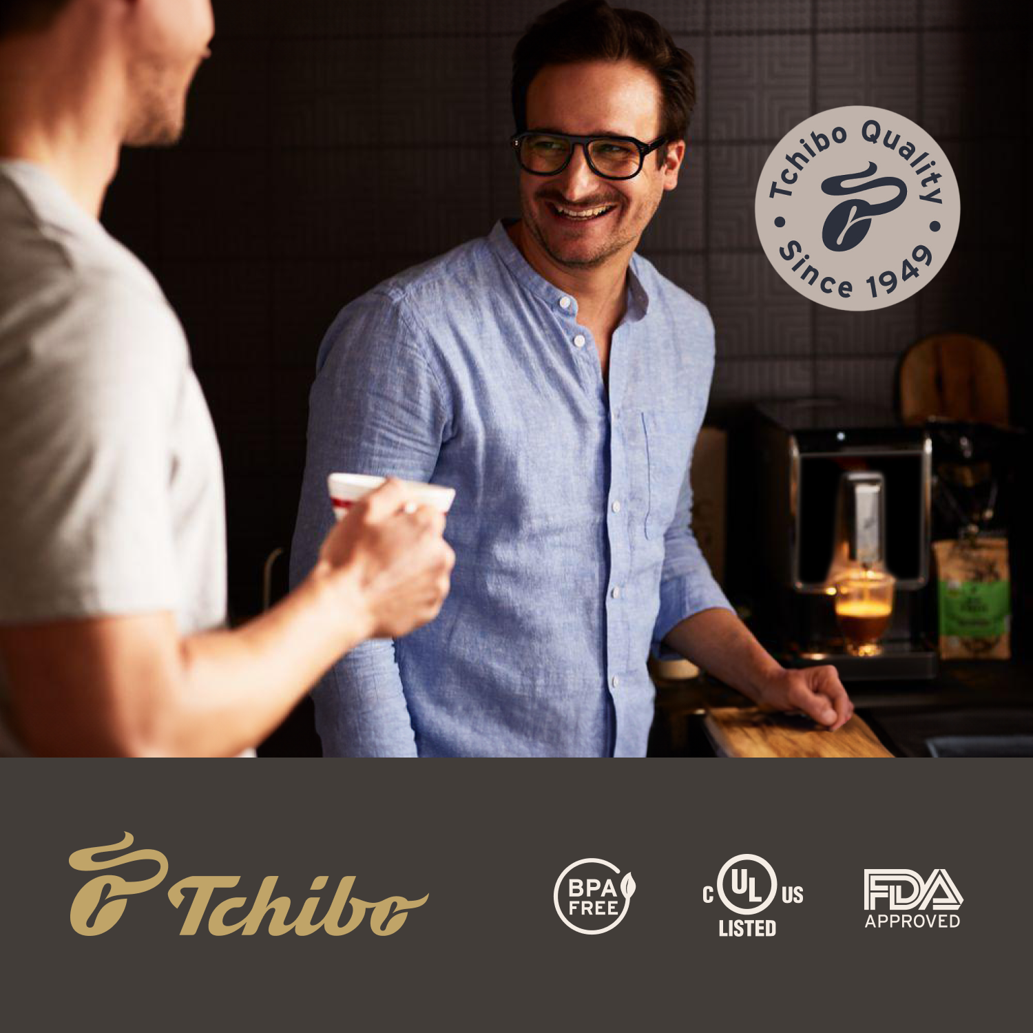 The Tchibo - Coffee & Espresso Machine - Automatic with Grinder