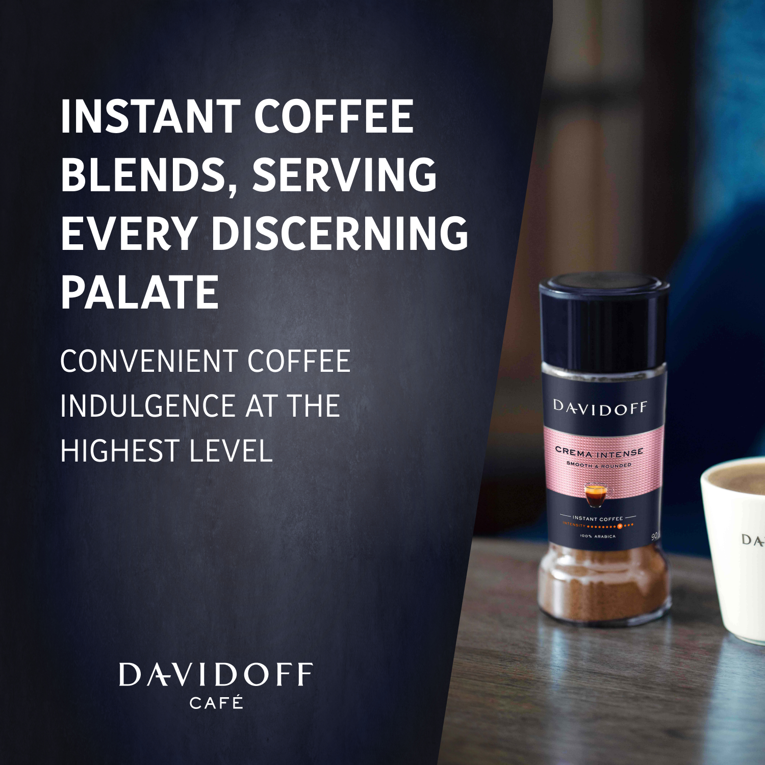 DAVIDOFF Crema Intense Instant Coffee