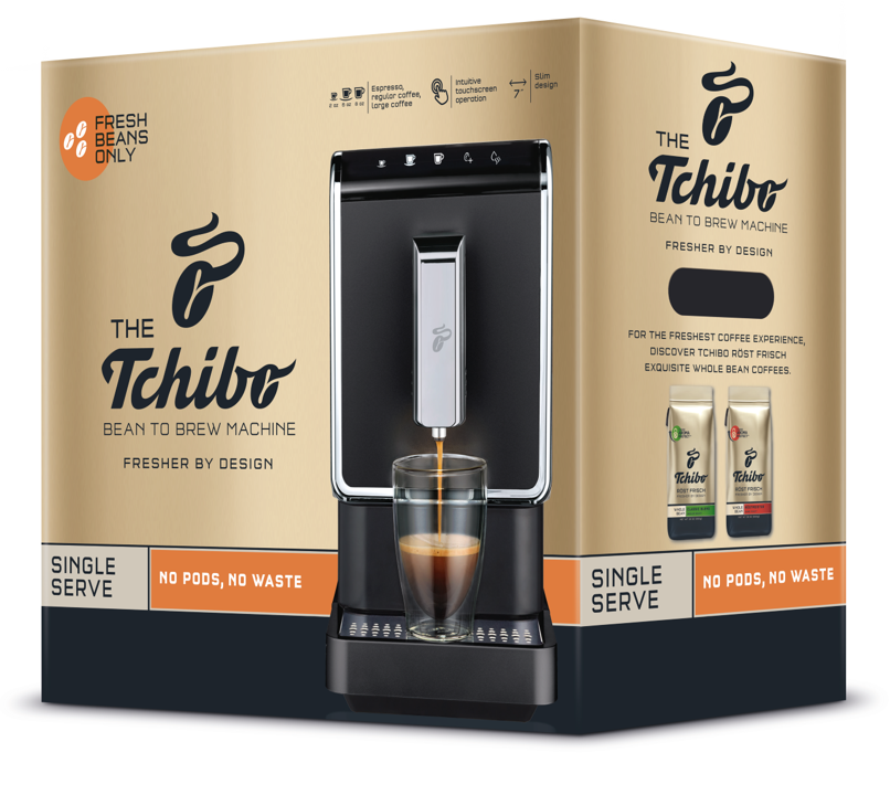 The Tchibo - Coffee & Espresso Machine - Automatic With Grinder