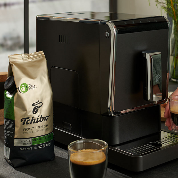 The Tchibo Refurbished & Inspected Coffee & Espresso Machine