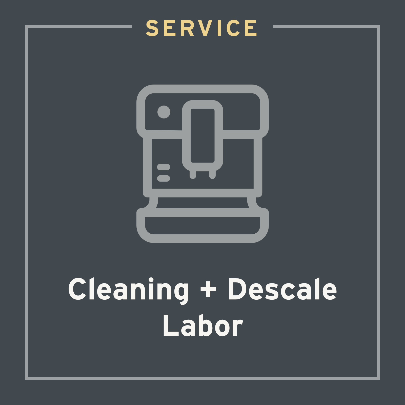 Cleaning + Descale (Service)